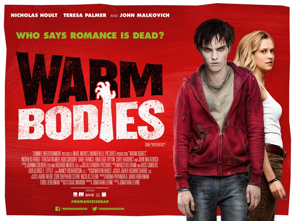 warm bodies quad poster